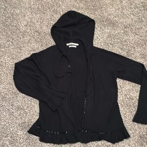 Tommy Hilfiger Black  Hoodie Sweater. Softy and comfy